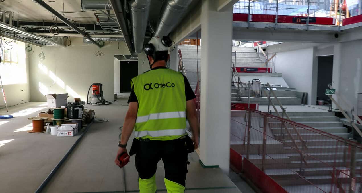 Befaring på byggeplass