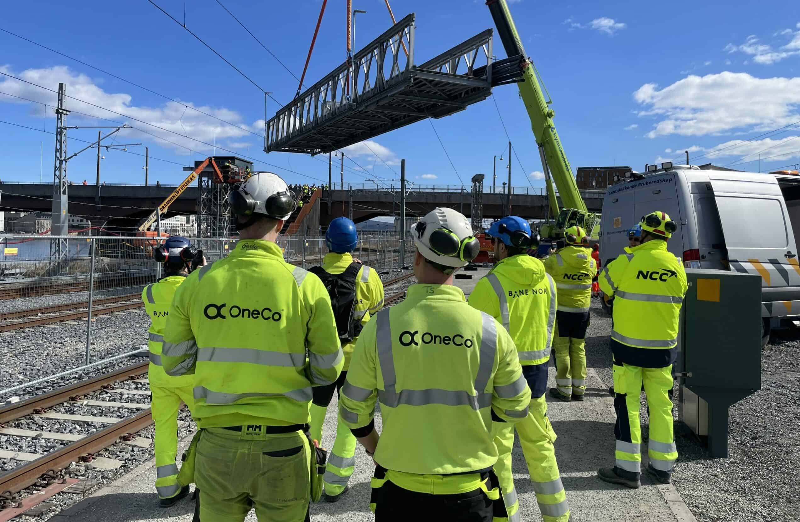 Installasjon av mobilmaster og hytter for Bane NOR - image