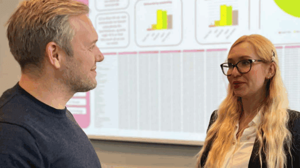 Bilde av Kateryna og Espen